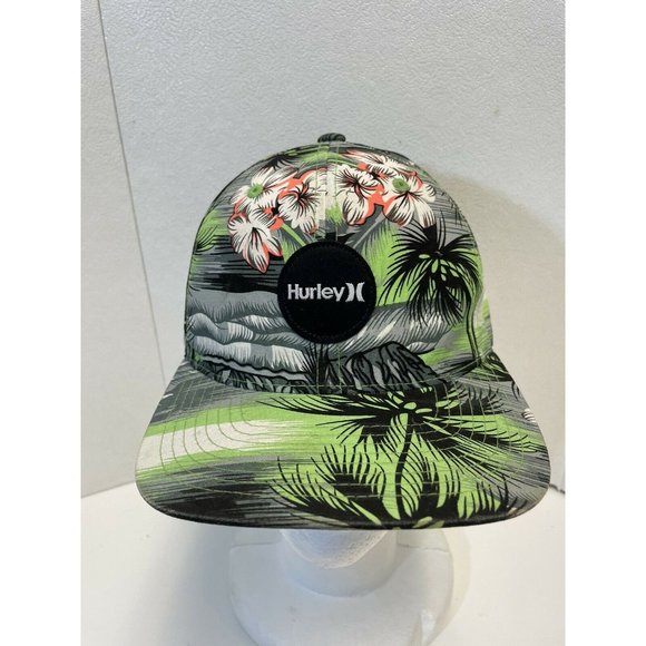 Hurley Surf Skateboard Snapback Hat Cap 